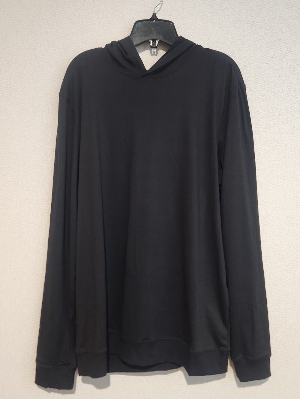 SKIMS Outdoor Jersey Hoodie Mens Medium Black New